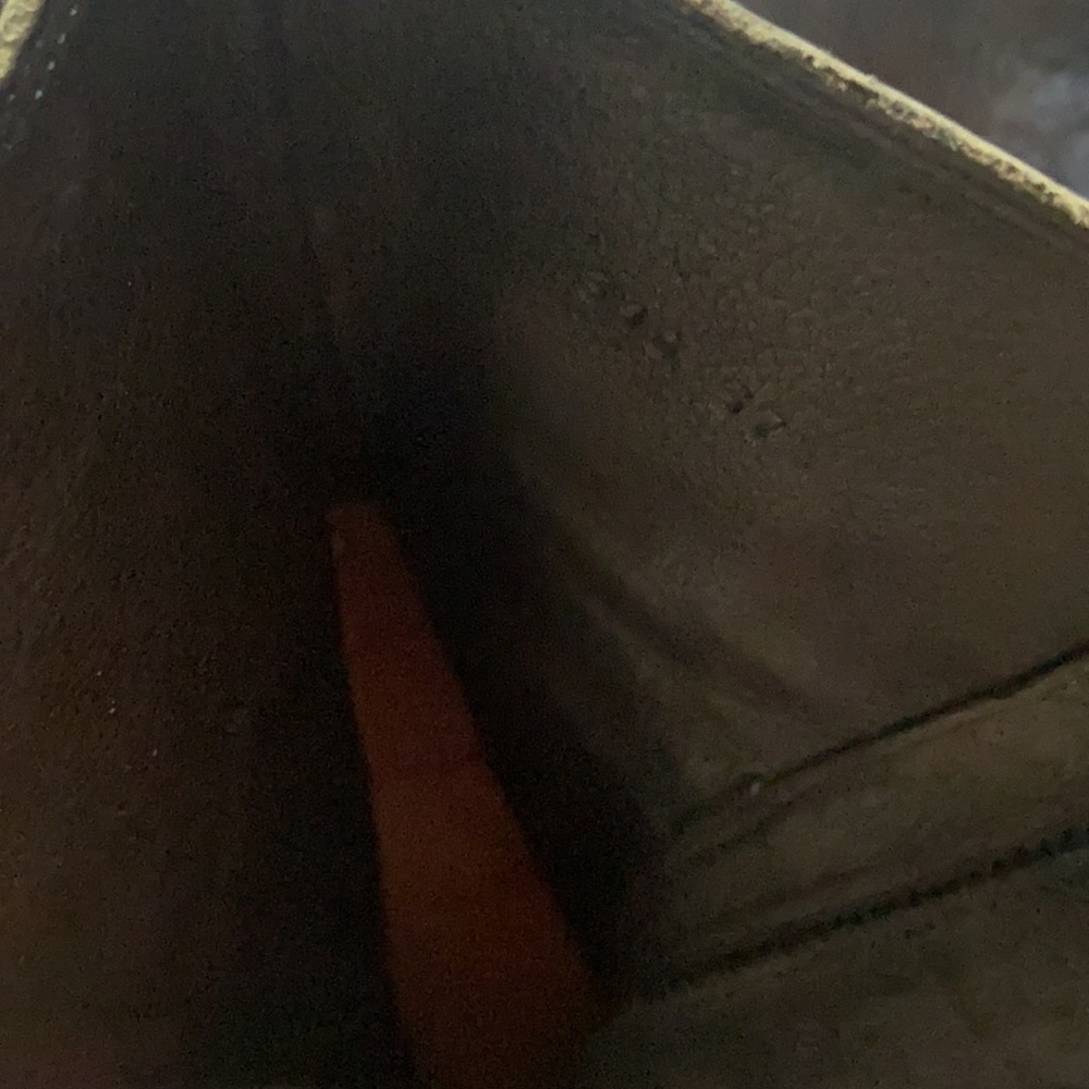 37.5 ๐ GUIDI Women 310 Front Zip Military Boots Metallic Copper Atelier $1380 - Picture 9 of 10